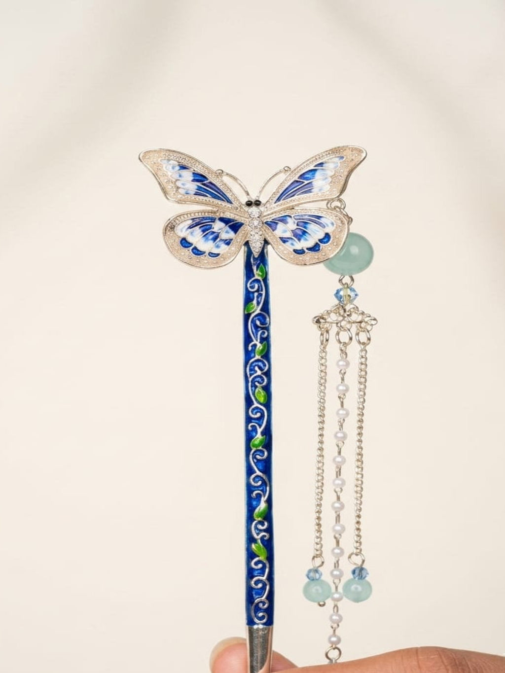 Fluttering Blue