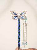 Fluttering Blue
